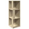 vidaXL Armoire d'angle Ch&ecirc;ne sonoma 33x33x100 cm Bois d'ing&eacute;nierie