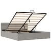 vidaXL Cadre de lit à rangement hydraulique sans matelas 160x200 cm