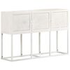 vidaXL Buffet 115x30x76 cm Bois de manguier massif