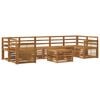 vidaXL Ensemble de canap&eacute;s d'ext&eacute;rieur 8 pc Naturel