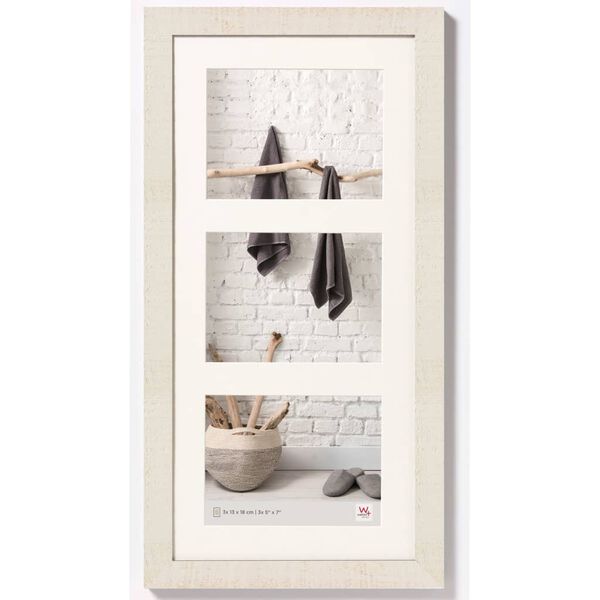 Walther Design Cadre photo Home 3x13x18 cm Blanc