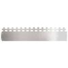 vidaXL Bordures de pelouse 10 pc 103 x 0,05 x 22 cm Acier inoxydable