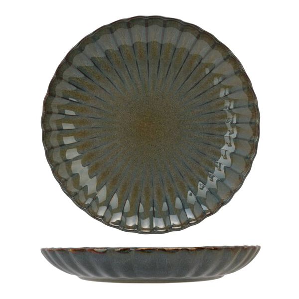 Cosy & Trendy Assiettes plates Astera 4 pcs &Oslash;27,4 cm oc&eacute;an