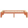 vidaXL Cadre de lit Marron 100 x 200 cm Pin massif