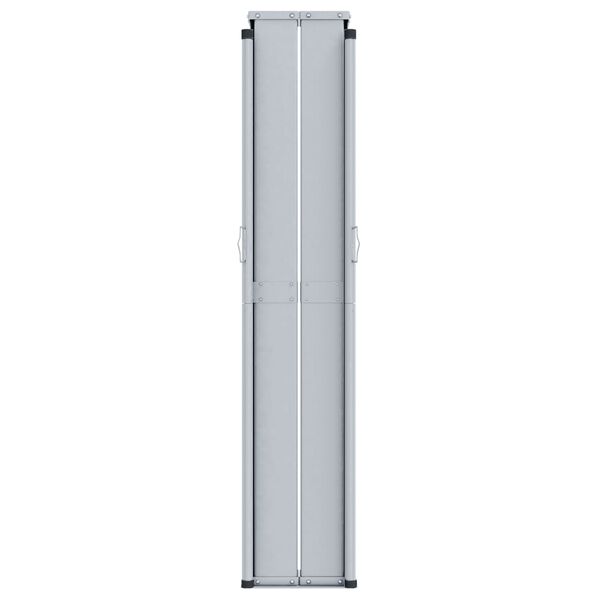 vidaXL Auvent latéral rétractable Noir 180x1000 cm