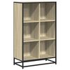 vidaXL Biblioth&egrave;que ch&ecirc;ne sonoma 65,5x33x107,5 cm bois d'ing&eacute;nierie