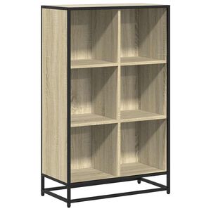 vidaXL Biblioth&egrave;que ch&ecirc;ne sonoma 65,5x33x107,5 cm bois d'ing&eacute;nierie