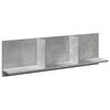 vidaXL Armoire murale 100x16,5x30 cm gris b&eacute;ton bois d'ing&eacute;nierie
