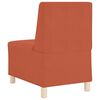 vidaXL Unit&eacute; de Sofa Modulaire Sans Accoudoirs 3 pcs Orange