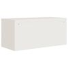 vidaXL Classeur blanc 90x40x220 cm acier