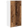 vidaXL Armoire suspendue Bois ancien et Blanc 50 x 31 x 100 cm