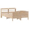 vidaXL Cadre de lit sans matelas 160x200 cm bois massif de pin