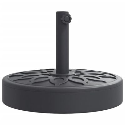 vidaXL Base de parasol pour mâts Ø38 / 48 mm 25 kg rond