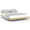 vidaXL Cadre de lit sans matelas ch&ecirc;ne sonoma 180x200 cm