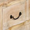 vidaXL Buffet Bois de manguier solide 200x40x90 cm