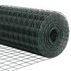 vidaXL Clôture Euro Vert 1 x 10 m Fer revêtu de PVC