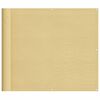 vidaXL &Eacute;cran de balcon sable 90x700 cm 100% polyester oxford