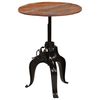 vidaXL Table de bar Bois de r&eacute;cup&eacute;ration massif 75x(76-110) cm