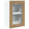 vidaXL Vitrine suspendue "Lyon" Ch&ecirc;ne artisanal 40 x 31 x 60 cm Bois d'ing&eacute;nierie
