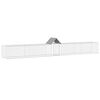 vidaXL Poulailler 9 x 1 x 1,5 m Acier galvanis&eacute;