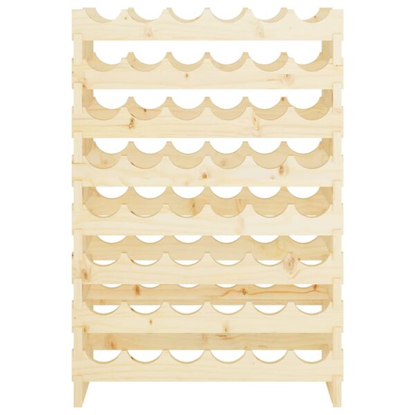 vidaXL Casier &agrave; vin 65x29x90 cm Bois de pin massif