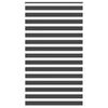 vidaXL Store z&egrave;bre noir 130x200 cm largeur du tissu 125,9 cm polyester