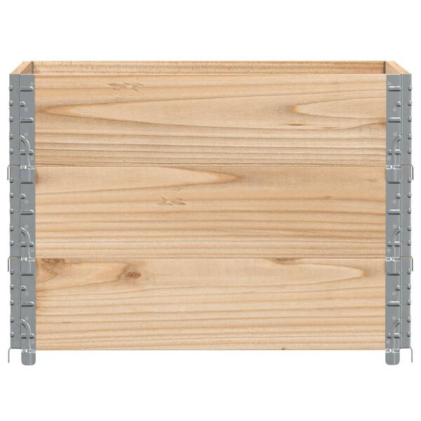 vidaXL Jardini&egrave;re 80x60 cm bois de pin massif