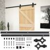 vidaXL Porte coulissante 90 x 210 cm Bois de pin massif