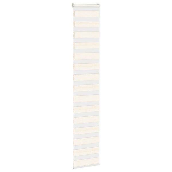 vidaXL Store z&egrave;bre beige marbr&eacute; largeur du tissu 45,9 cm polyester