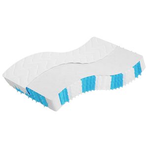 vidaXL Matelas &agrave; ressorts ensach&eacute;s duret&eacute; moyenne 120x200 cm