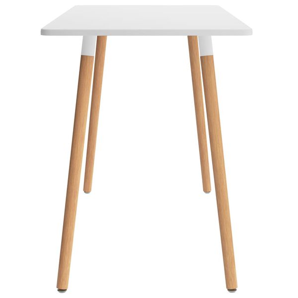 vidaXL Ensemble de salle &agrave; manger 5 pcs Rouge