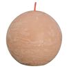 Bolsius Bougies boule rustiques Shine 6 pcs 76x71 mm Rose brumeux