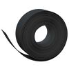 vidaXL Bordures 25 m 20 cm PE Noir