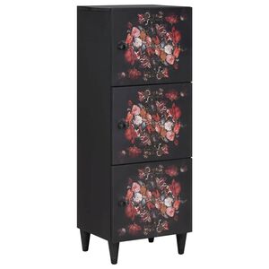 vidaXL Armoires de rangement avec porte Multicolore 40 x 33,5 x 110 cm