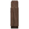vidaXL &Eacute;tag&egrave;re murale ch&ecirc;ne marron 159x18x65 cm bois d'ing&eacute;nierie