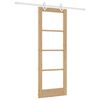 vidaXL Porte coulissante Naturel 73,5 x 198,5 cm