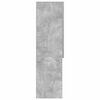 vidaXL Meuble pour machine à laver Gris béton 70,5x25,5x90 cm