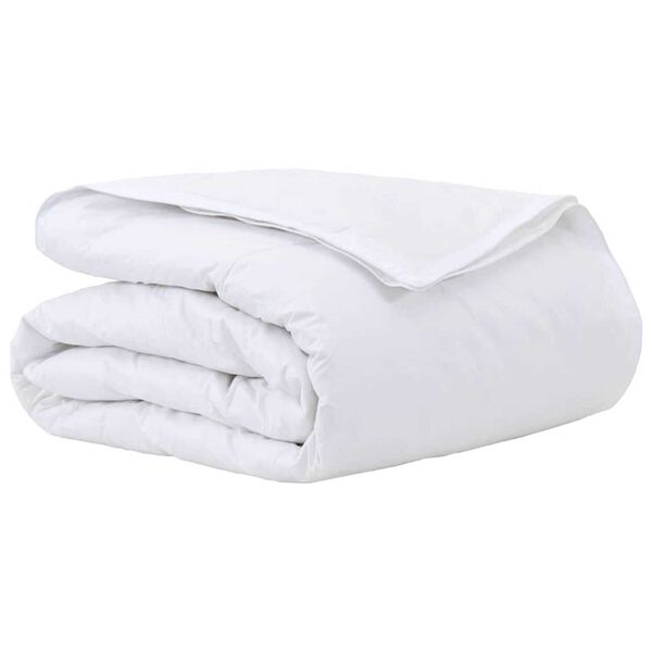 vidaXL Duvet 2-en-1 Blanc 135 x 220 cm Plume