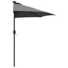 vidaXL Parasol de jardin Anthracite 294 x 150 x 223 cm