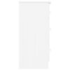 vidaXL Commode ALTA blanc 112x35x73 cm bois massif de pin