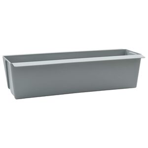 vidaXL Caisses &agrave; fleurs pour palettes Euro 24 pc Gris clair
