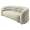 INTEX Canap&eacute; Courb&eacute; INTEX Gris 229 x 109 x 81 cm PVC et Rayon