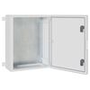 vidaXL Cabinet de Contr&ocirc;le Gris 40 x 24 x 50 cm Plastic ABS