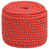vidaXL Corde de bateau Rouge 16 mm 100 m Polypropyl&egrave;ne