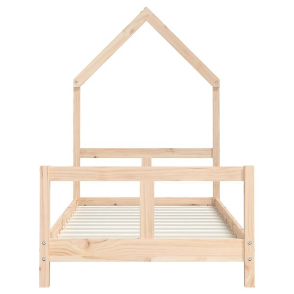 vidaXL Cadre de lit pour enfant 80x160 cm bois de pin massif