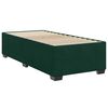 vidaXL Sommier &agrave; lattes de lit avec matelas Vert fonc&eacute; 100x200 cm
