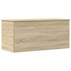 vidaXL Bo&icirc;te de rangement ch&ecirc;ne sonoma 100x42x46 cm bois d'ing&eacute;nierie