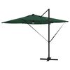 vidaXL Parasol Roma Vert 286 x 284 x 270 cm Aluminium et polyester
