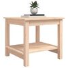 vidaXL Table basse 50x50x45 cm Bois massif de pin