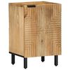 vidaXL Armoire salle de bain marron 38x33,5x58 cm bois massif manguier